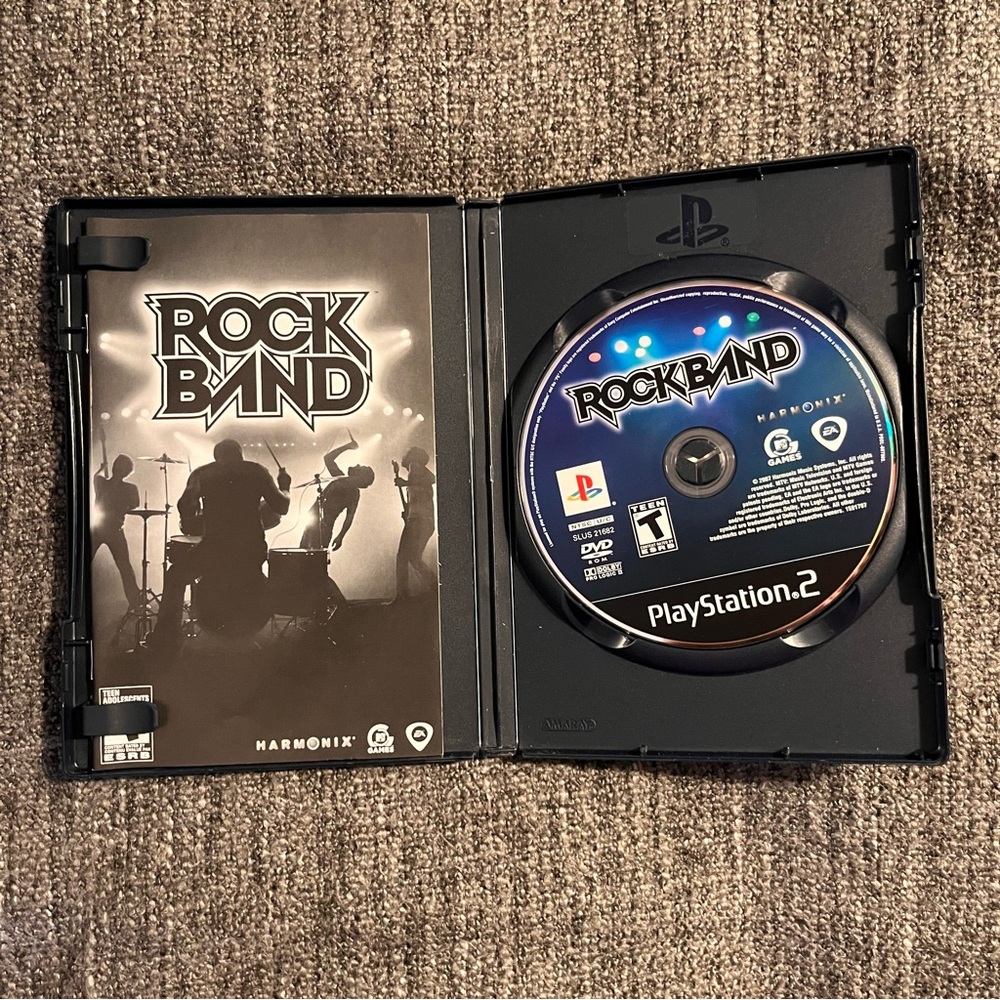 Rock Band Sony Playstation 2 PS2 Game - Picture 3 of 3